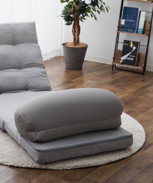 EMOOR（エムール）の「膝に優しい足枕（クッション/クッションカバー・レディース・ネイビー/グレー/グリーン/ワイン・FREE）」の10枚目の写真