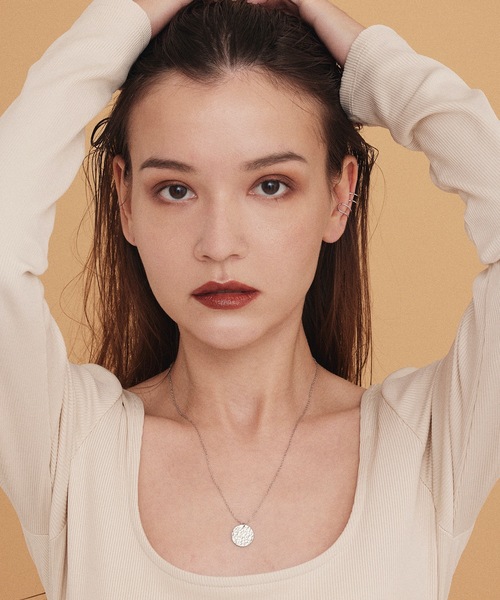 CENE（セネ）の「【CENE】セネ/ コインネックレス（ネックレス・レディース・シルバー・FREE）」の5枚目の写真