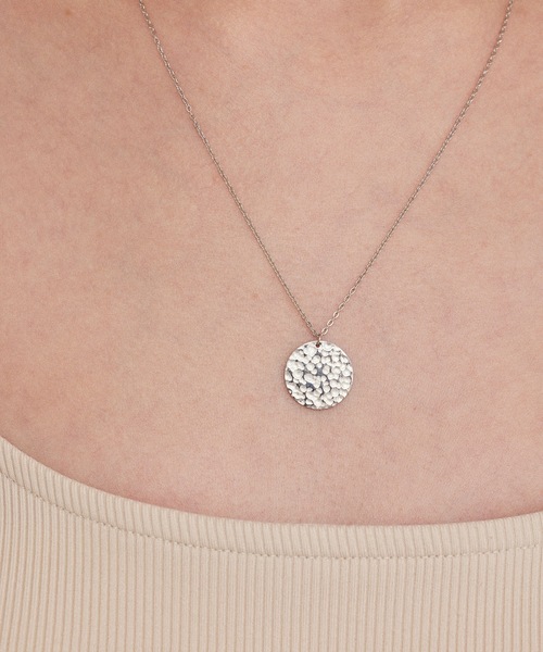 CENE（セネ）の「【CENE】セネ/ コインネックレス（ネックレス・レディース・シルバー・FREE）」の6枚目の写真