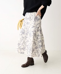 IENA | カスレジャガードフレアスカート◆(スカート)