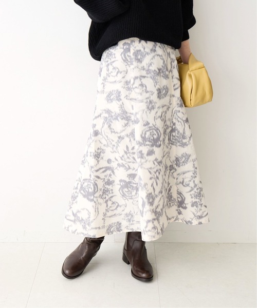 IENA（イエナ）の「カスレジャガードフレアスカート◆（スカート・レディース・ナチュラル/チャコールグレー・34/36/38/40）」の6枚目の写真