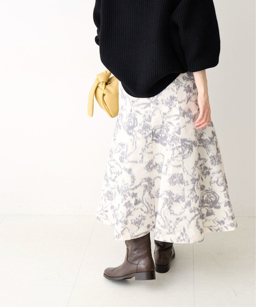 IENA（イエナ）の「カスレジャガードフレアスカート◆（スカート・レディース・ナチュラル/チャコールグレー・34/36/38/40）」の7枚目の写真