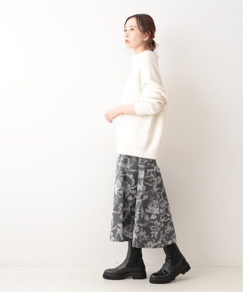 IENA（イエナ）の「カスレジャガードフレアスカート◆（スカート・レディース・ナチュラル/チャコールグレー・34/36/38/40）」の19枚目の写真