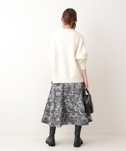 IENA（イエナ）の「カスレジャガードフレアスカート◆（スカート・レディース・ナチュラル/チャコールグレー・34/36/38/40）」の20枚目の写真