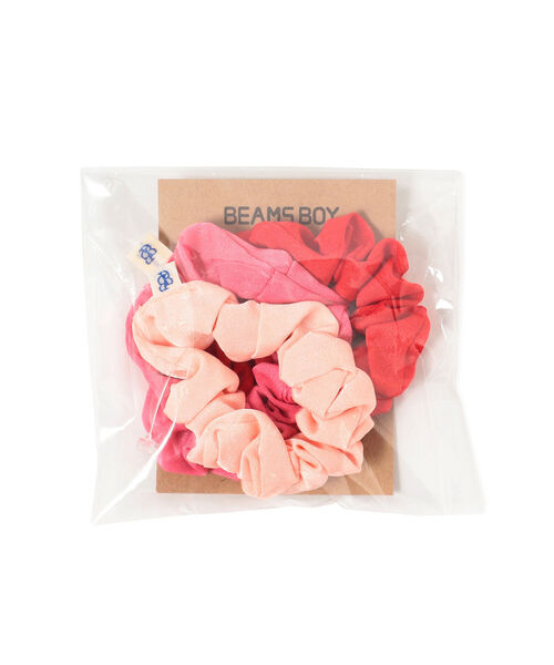 BEAMS BOY（ビームスボーイ）の「BEAMS BOY / サテンシュシュ セット（シュシュ・レディース・ピンク/ブルー・ONE SIZE）」の4枚目の写真