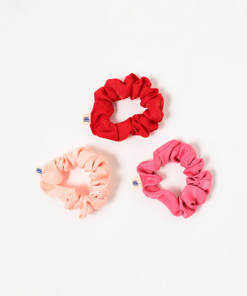 BEAMS BOY（ビームスボーイ）の「BEAMS BOY / サテンシュシュ セット（シュシュ・レディース・ピンク/ブルー・ONE SIZE）」の5枚目の写真