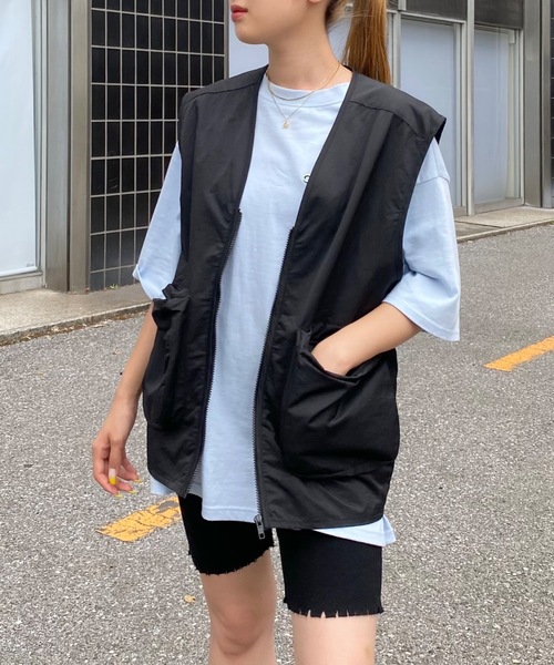 SHAGGIE(シャギー)の「フィッシングベスト(ベスト・レディース・ブラック/ブラウン・FREE)」の2枚目の写真