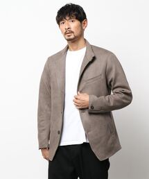 NICOLE CLUB FOR MEN | イタリアンカラーカウ゛ァーオール(その他アウター)
