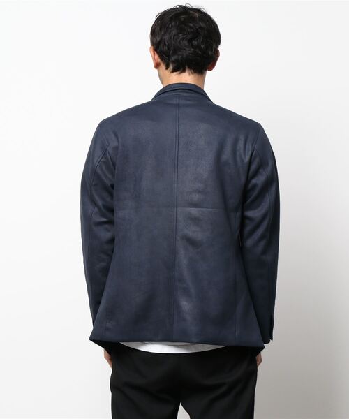 NICOLE CLUB FOR MEN（ニコルクラブフォーメン）の「【21年モデル】イタリアンカラーカウ゛ァーオール（その他アウター・メンズ・ブラック/ネイビー/シルバーグレー/グレー系その他・MEDIUM/LARGE/X-LARGE/XX-LARGE）」の6枚目の写真