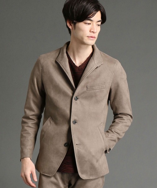 NICOLE CLUB FOR MEN（ニコルクラブフォーメン）の「【21年モデル】イタリアンカラーカウ゛ァーオール（その他アウター・メンズ・ブラック/ネイビー/シルバーグレー/グレー系その他・MEDIUM/LARGE/X-LARGE/XX-LARGE）」の3枚目の写真