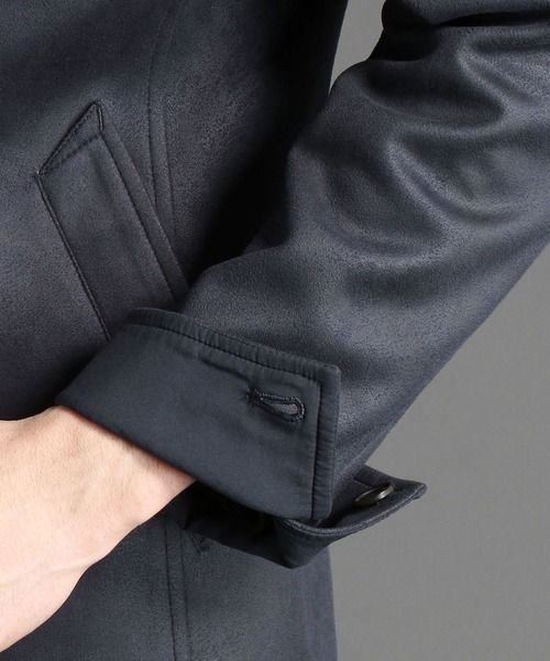 NICOLE CLUB FOR MEN（ニコルクラブフォーメン）の「【21年モデル】イタリアンカラーカウ゛ァーオール（その他アウター・メンズ・ブラック/ネイビー/シルバーグレー/グレー系その他・MEDIUM/LARGE/X-LARGE/XX-LARGE）」の14枚目の写真