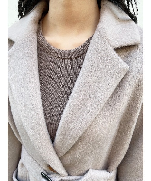 ENVYM（アンビー）の「オーバーサイズジャケットＣＴ（その他アウター・レディース・マルチ/ブラック/ベージュ・FREE）」の21枚目の写真