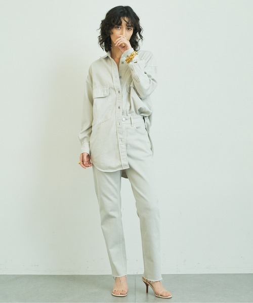 YANUK(ヤヌーク)の「【YANUK】C.P.Oシャツ / 別注(シャツ/ブラウス・レディース・サンドベージュ・FREE)」の19枚目の写真