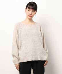 Samansa Mos2 | ゆるニットプルオーバー(ニット/セーター)