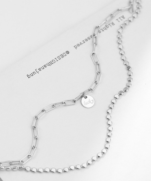 SONYUNARA(ソニョナラ)2連チェーンブレスレット