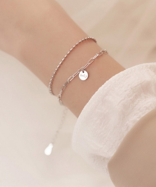 SONYUNARA(ソニョナラ)2連チェーンブレスレット