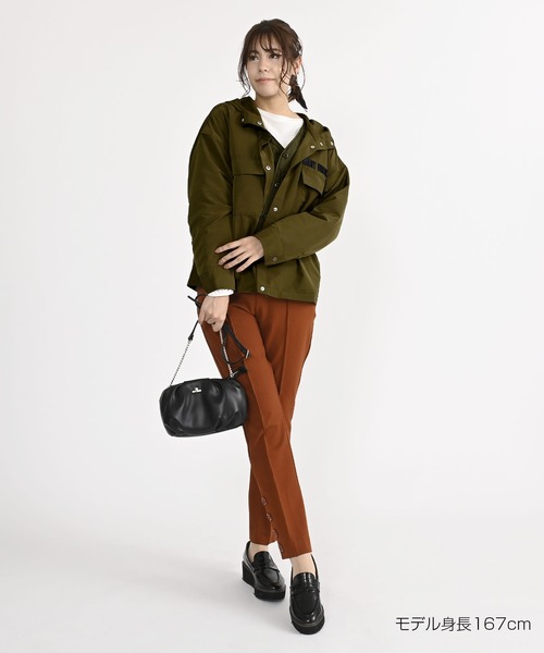 MARY QUANT（マリークワント）の「中綿ライナー付マウンテンパーカ 