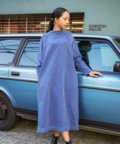 Good On On ワンピース ドレス ボトルネックスウェットワンピース ワンピース On グッドオン のファッション Good