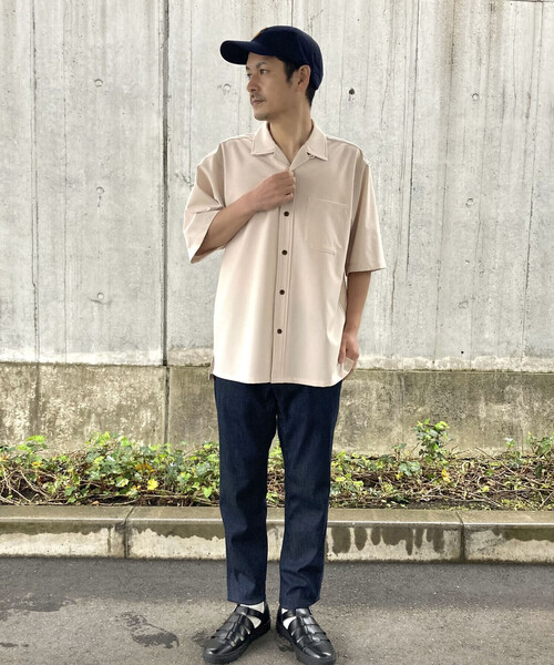 COMME　CA COMMUNE（コムサコミューン）の「デニム クライミングパンツ（デニムパンツ・メンズ・ネイビー/サックスブルー/ブラック・SMALL/MEDIUM/LARGE）」の18枚目の写真