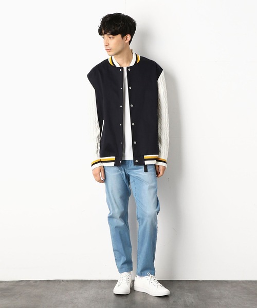 COMME　CA COMMUNE（コムサコミューン）の「デニム クライミングパンツ（デニムパンツ・メンズ・ネイビー/サックスブルー/ブラック・SMALL/MEDIUM/LARGE）」の5枚目の写真