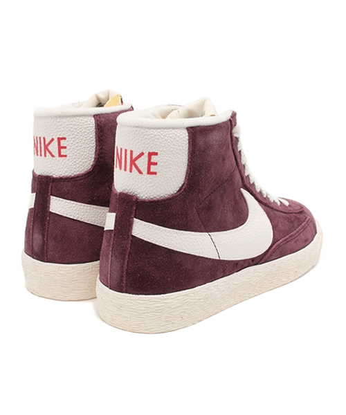 MILKFED.(ミルクフェド)の「WMNS BLAZER MID SUEDE VNTG(スニーカー・レディース・バーガンディー/カーキ・23cm/23.5cm/24.5cm/24cm)」の5枚目の写真