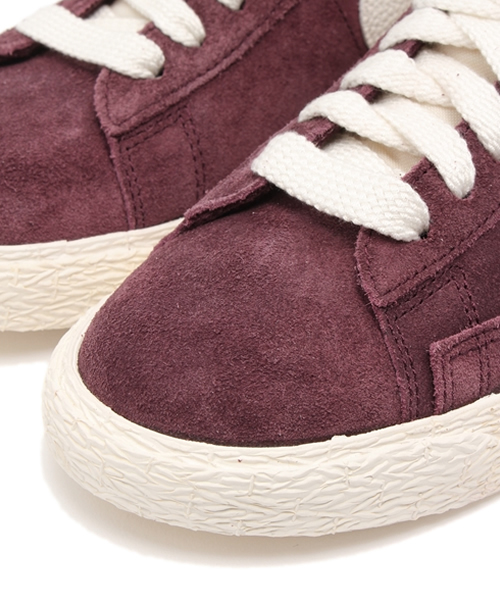 MILKFED.(ミルクフェド)の「WMNS BLAZER MID SUEDE VNTG(スニーカー・レディース・バーガンディー/カーキ・23cm/23.5cm/24.5cm/24cm)」の6枚目の写真