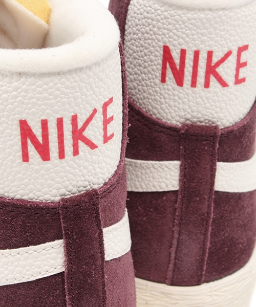 MILKFED.(ミルクフェド)の「WMNS BLAZER MID SUEDE VNTG(スニーカー・レディース・バーガンディー/カーキ・23cm/23.5cm/24.5cm/24cm)」の8枚目の写真