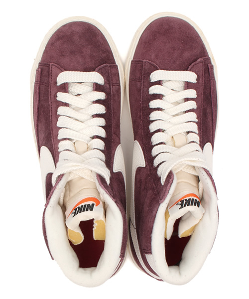 MILKFED.(ミルクフェド)の「WMNS BLAZER MID SUEDE VNTG(スニーカー・レディース・バーガンディー/カーキ・23cm/23.5cm/24.5cm/24cm)」の10枚目の写真