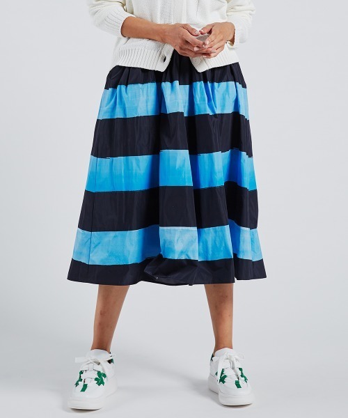 セール オリジナルタフタボーダースカート スカート Double Standard Standard Double Clothing Clothing ダブルスタンダードクロージング の セール オリジナルタフタボーダースカート スカート Double Standard Standard Double Clothing Clothing ダブルスタンダードクロージング の