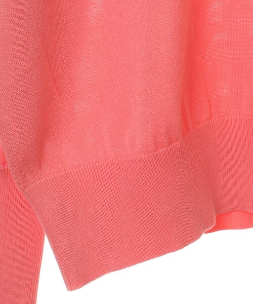 Tiara（ティアラ）の「綿シルクニットプルオーバー（ニット/セーター・レディース・ライトピンク/ピンク・FREE）」の11枚目の写真