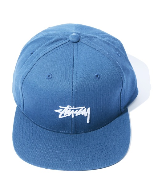 STUSSY（ステューシー）の「STUSSY/ステューシー STOCK SU18 CAP ストックロゴキャップ（キャップ・メンズ・ブラック/ネイビー・ONE SIZE）」の8枚目の写真