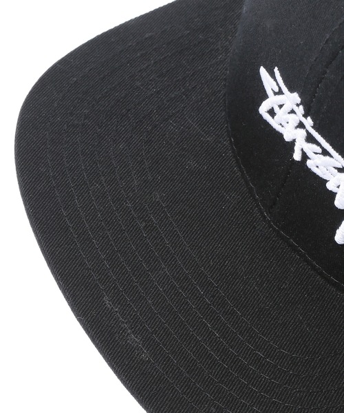 STUSSY（ステューシー）の「STUSSY/ステューシー STOCK SU18 CAP ストックロゴキャップ（キャップ・メンズ・ブラック/ネイビー・ONE SIZE）」の7枚目の写真