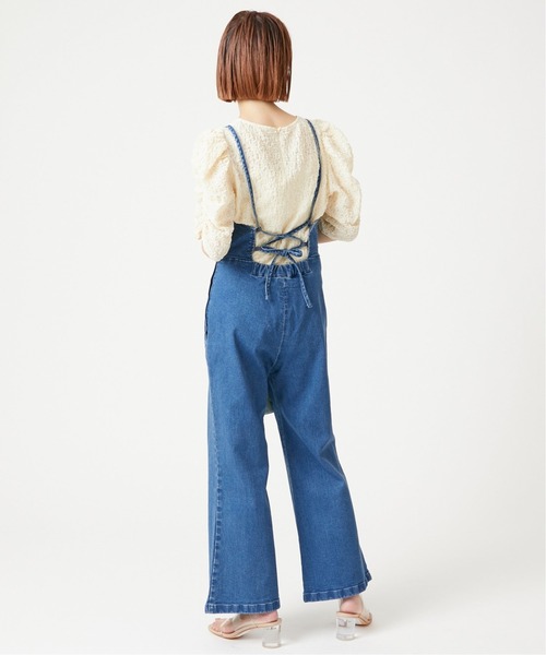 U by SPICK&SPAN(ユーバイスピックアンドスパン)の「フロントギャザーブラウス◆(シャツ/ブラウス・レディース・アイボリー/ブラック・FREE)」の17枚目の写真