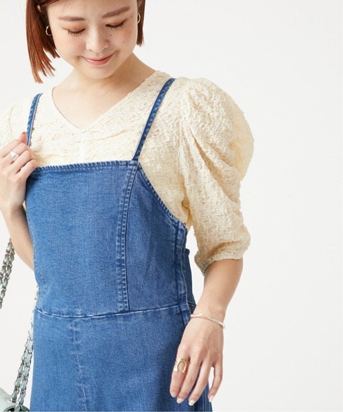 U by SPICK&SPAN(ユーバイスピックアンドスパン)の「フロントギャザーブラウス◆(シャツ/ブラウス・レディース・アイボリー/ブラック・FREE)」の20枚目の写真