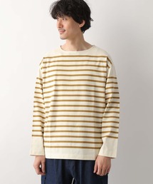 GLOBAL WORK | ボーダーバスクBIGTee/255810(Tシャツ/カットソー)