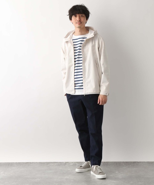 GLOBAL WORK（グローバルワーク）の「ボーダーバスクBIGTee/255810（Tシャツ/カットソー・メンズ・グレー/ネイビー/ブラウン・MEDIUM/SMALL/LARGE）」の5枚目の写真