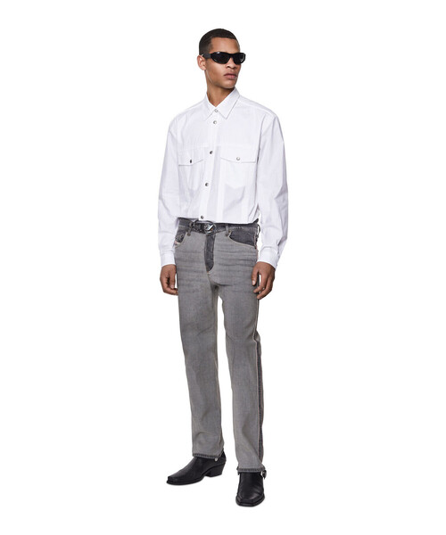 DIESEL（ディーゼル）の「メンズ シャツ シルバーボタン（シャツ/ブラウス・メンズ・ブラック/ホワイト・X-LARGE/LARGE/MEDIUM/SMALL/XX-LARGE/X-SMALL）」の13枚目の写真