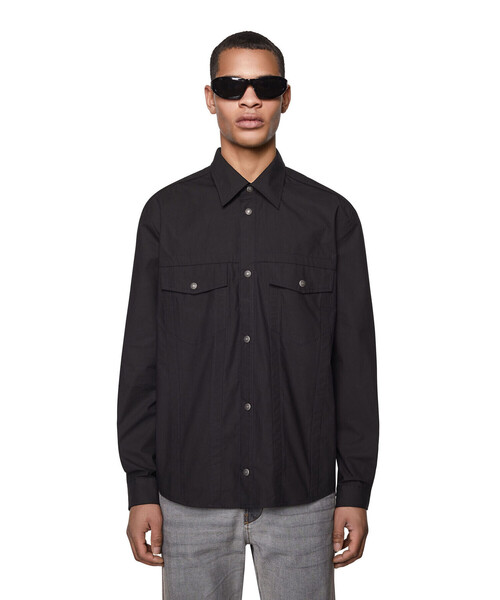 DIESEL（ディーゼル）の「メンズ シャツ シルバーボタン（シャツ/ブラウス・メンズ・ブラック/ホワイト・X-LARGE/LARGE/MEDIUM/SMALL/XX-LARGE/X-SMALL）」の20枚目の写真