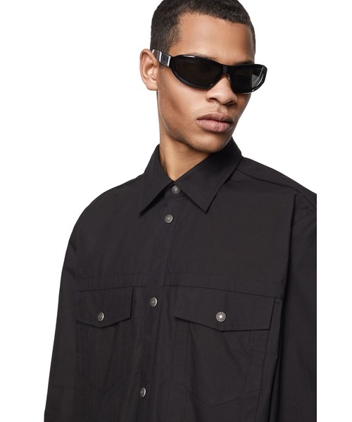 DIESEL（ディーゼル）の「メンズ シャツ シルバーボタン（シャツ/ブラウス・メンズ・ブラック/ホワイト・X-LARGE/LARGE/MEDIUM/SMALL/XX-LARGE/X-SMALL）」の11枚目の写真
