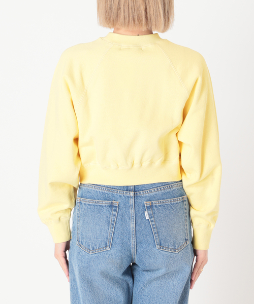 Charles Chaton（シャルルシャトン）の「chibi スウェット（スウェット・レディース・サックスブルー/イエロー・FREE）」の6枚目の写真