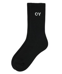 OY | 【OY/オーワイ】BASIC LOGO SOCKS/ロゴソックス 靴下(ソックス/靴下)
