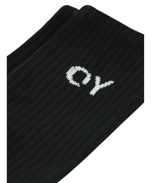 OY（オーワイ）の「【OY/オーワイ】BASIC LOGO SOCKS/ロゴソックス 靴下（ソックス/靴下・メンズ・ホワイト/ブラック・ONE SIZE）」の6枚目の写真