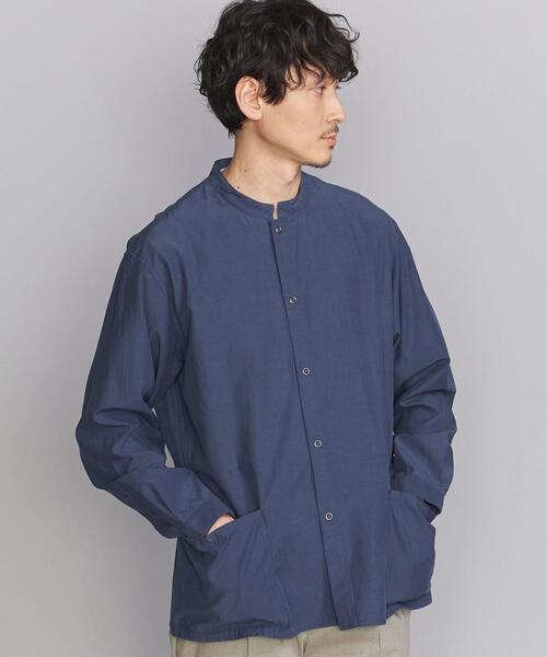 BEAUTY&amp;YOUTH UNITED ARROWS - スタンドカラーギャザー9分袖シャツ　他4点セット BEAUTY&YOUTH UNITED ARROWS｜<ATTISESSION>ギャザー ショート
