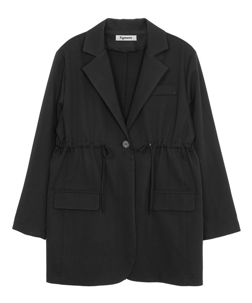 Figments（フィグメンツ）の「ドローコードサマージャケット（その他アウター・レディース・ブラック・FREE）」の11枚目の写真