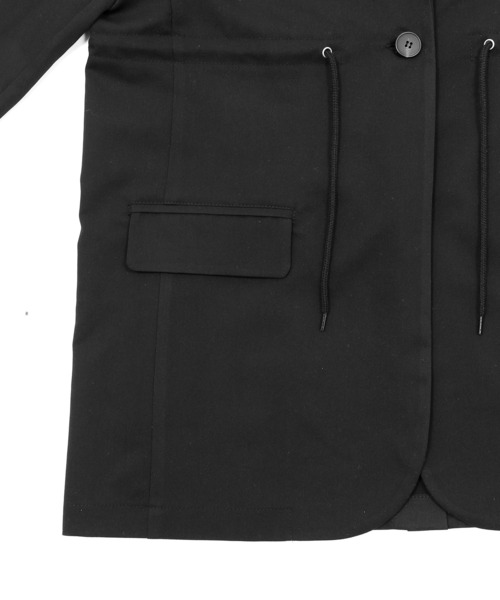 Figments（フィグメンツ）の「ドローコードサマージャケット（その他アウター・レディース・ブラック・FREE）」の9枚目の写真