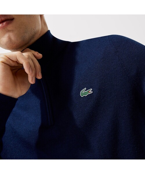 LACOSTE（ラコステ）の「クールマックスニットハーフジップ