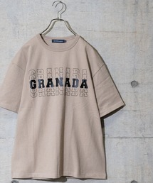 【50】カレッジプリントビッグTシャツ