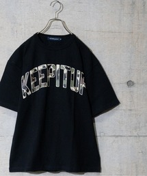 【50】カレッジプリントビッグTシャツ