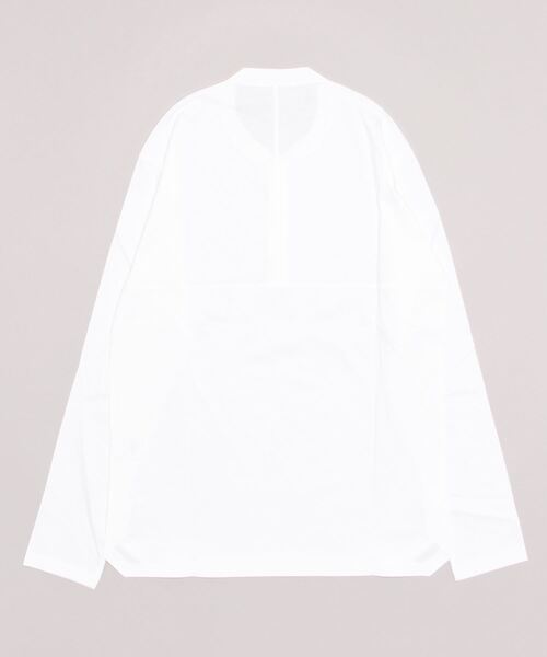 HIGH STREET(ハイストリート)の「HIGH STREET∴CLEANSERスムースヘンリーネックカットソー(Tシャツ/カットソー・メンズ・ブラック/ホワイト/ピンク・L/M/LL)」の22枚目の写真