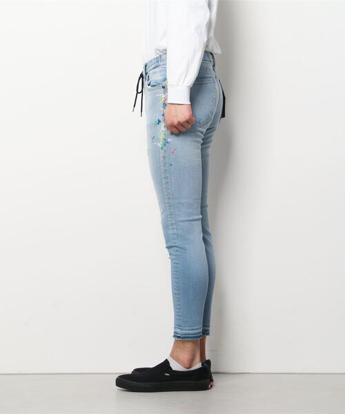 surt（サート）の「SURT/サート　NEW PAINT DENIM　ニューペイントデニム（デニムパンツ・メンズ・サックスブルー・SMALL）」の2枚目の写真